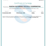 certificato ESG Synesgy